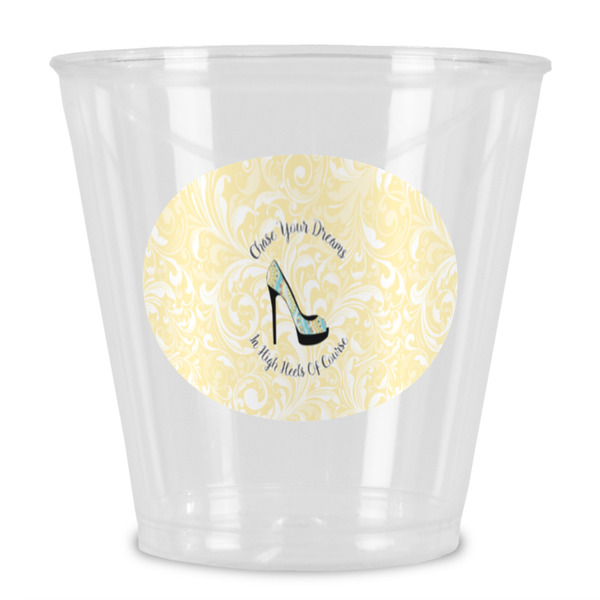 Custom High Heels Plastic Shot Glass