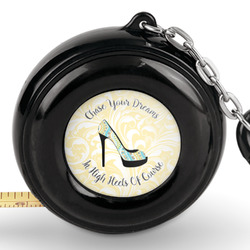 High Heels Pocket Tape Measure - 6 Ft w/ Carabiner Clip
