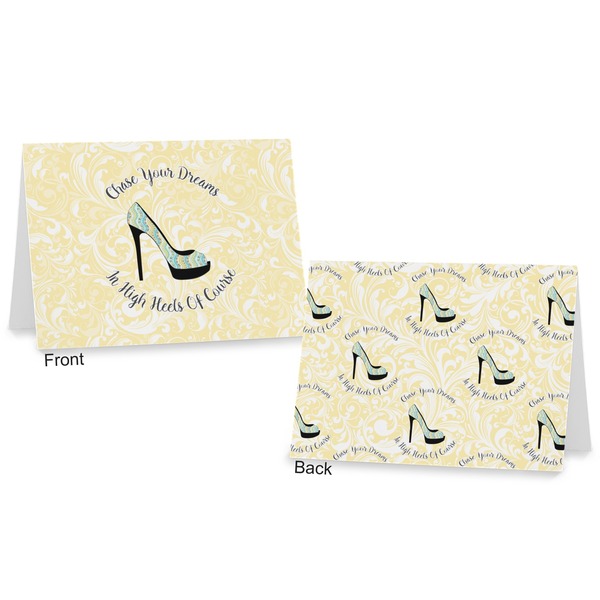 High Heels Postcard - Front and Back