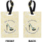 High Heels Rectangle Luggage Tag (Front + Back)