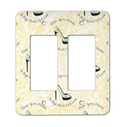 High Heels Rocker Style Light Switch Cover - Two Switch