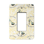 High Heels Rocker Style Light Switch Cover - Single Switch