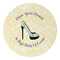 High Heels Round Paper Coaster - Approval