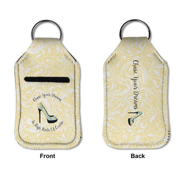High Heels Sanitizer Holder Keychain - Small APPROVAL (Flat)