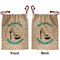 High Heels Santa Sack - Front & Back