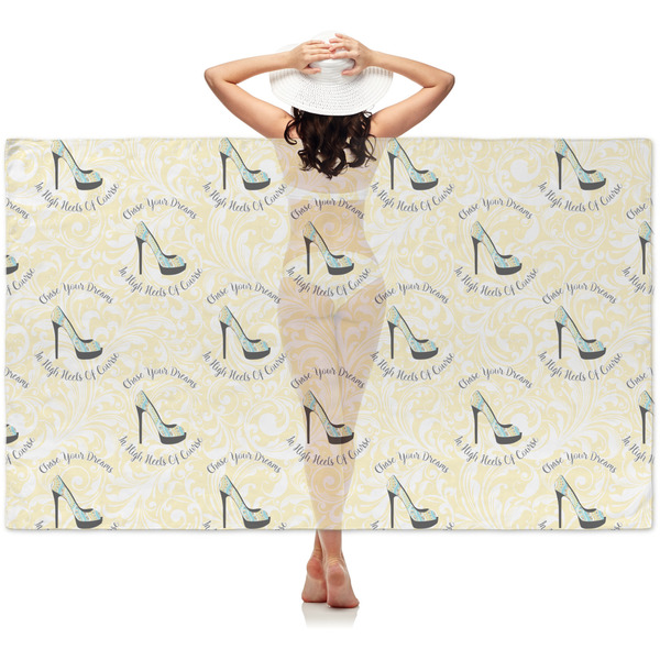 Custom High Heels Sheer Sarong