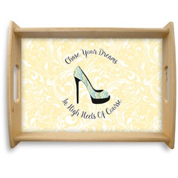 High Heels Natural Wooden Tray - Large