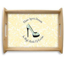 High Heels Natural Wooden Tray - Large