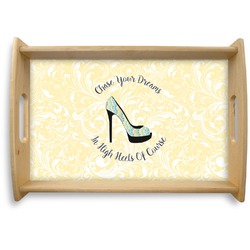High Heels Natural Wooden Tray - Small
