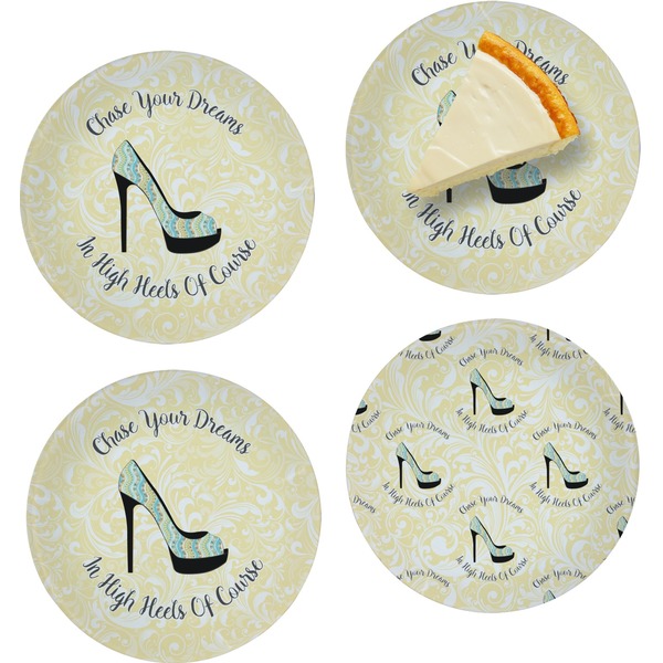 High Heels Set of Appetizer / Dessert Plates