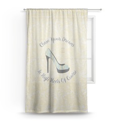 High Heels Sheer Curtain