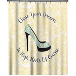 High Heels Extra Long Shower Curtain - 70"x84"
