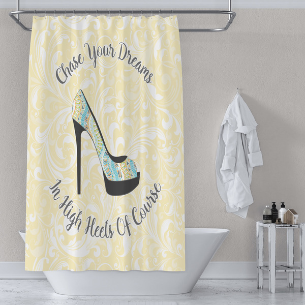 High Heels Shower Curtain Lifestyle
