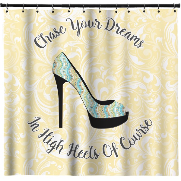 Custom High Heels Shower Curtain - Custom Size