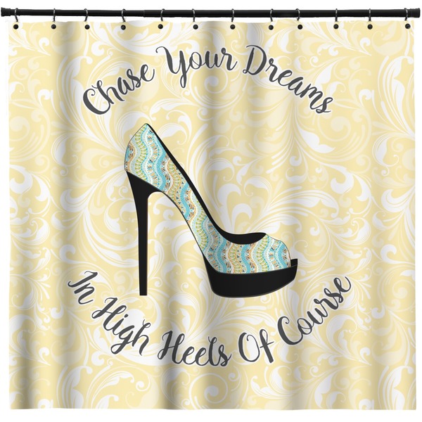 Custom High Heels Shower Curtain - 71" x 74"