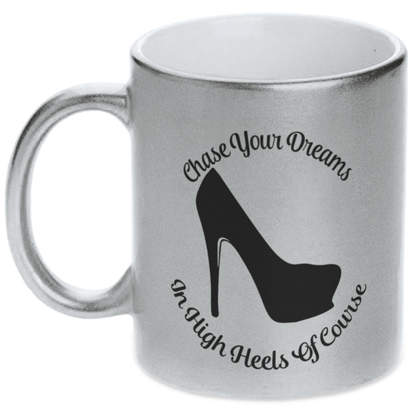 High Heels Silver Mug - Main