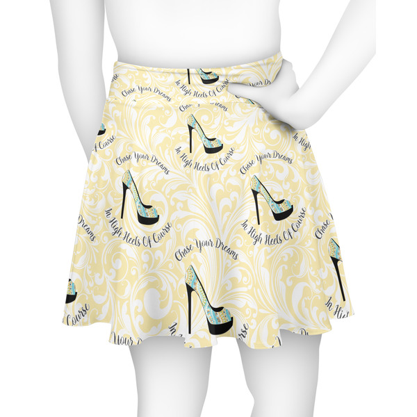 High Heels Skater Skirt - Back