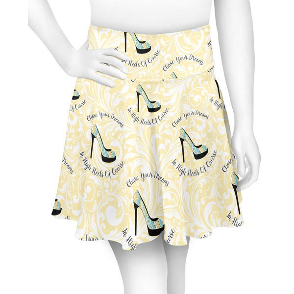 Custom High Heels Skater Skirt - 2X Large
