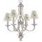 High Heels Small Chandelier Shade - LIFESTYLE (on chandelier)