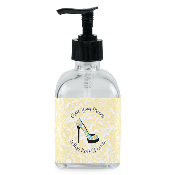 Custom High Heels Glass Soap & Lotion Bottle - Single Bottle