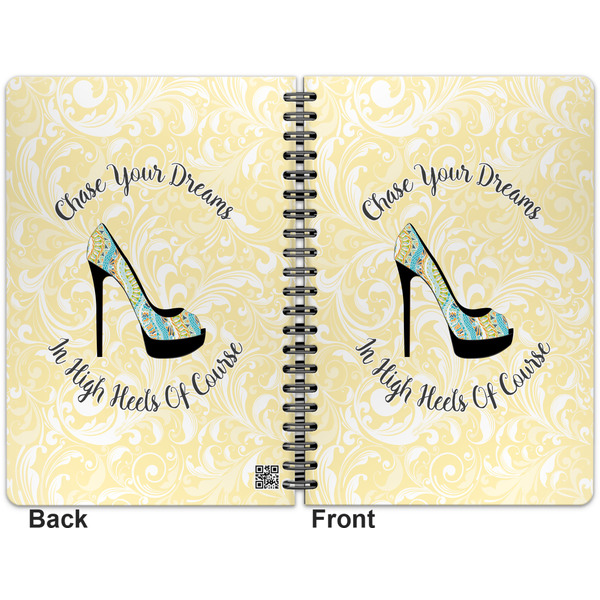 High Heels Spiral Journal 7 x 10 - Apvl