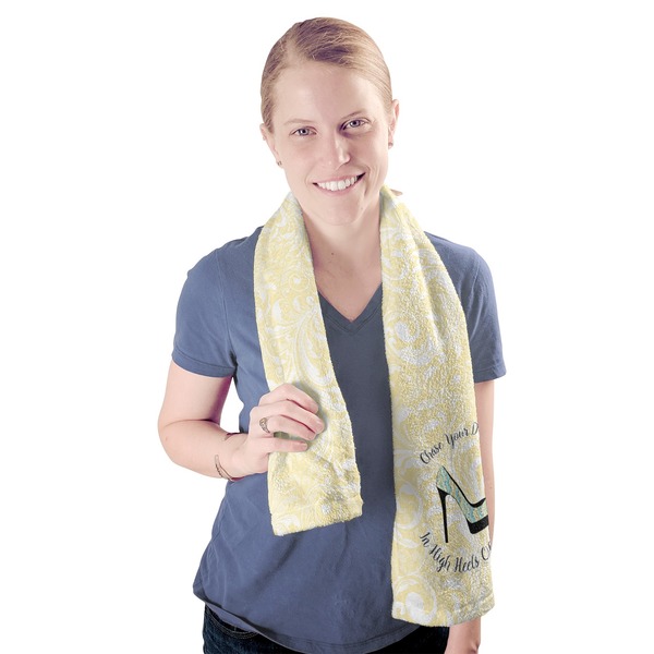 High Heels Sport Towel - Exercise use - Model