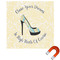High Heels Square Car Magnet - 6"