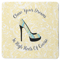 High Heels Square Rubber Backed Coaster