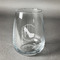High Heels Stemless Wine Glass - Front/Approval