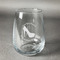 High Heels Stemless Wine Glass - Engraved