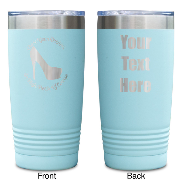 High Heels Teal Polar Camel Tumbler - 20oz -Double Sided - Approval