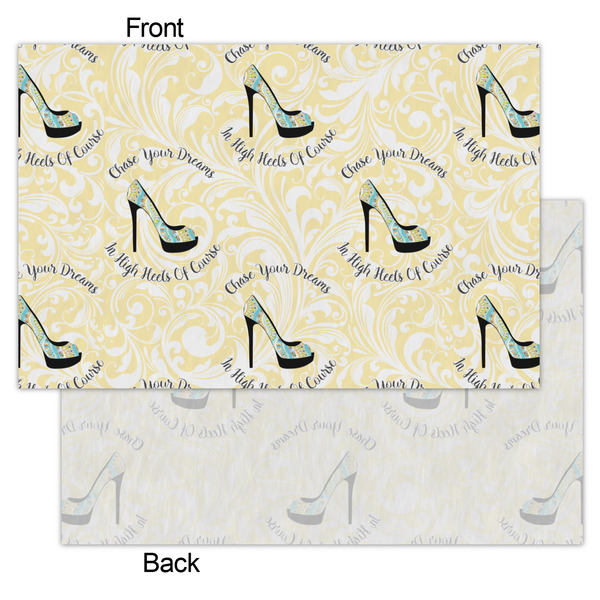 High Heels Tissue Paper - Heavyweight - Small - Front & Back