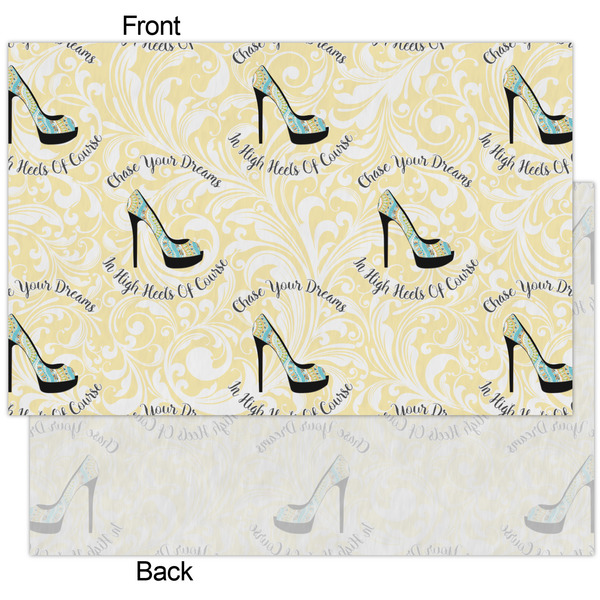 High Heels Tissue Paper - Heavyweight - XL - Front & Back