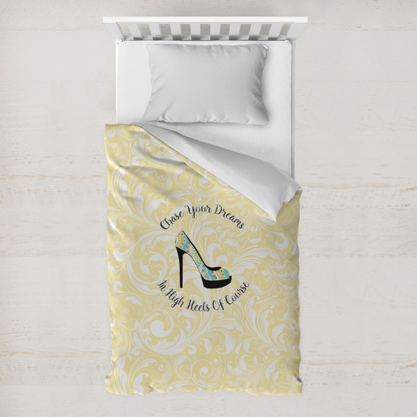 Custom High Heels Toddler Duvet Cover