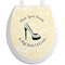 High Heels Toilet Seat Decal (Personalized)