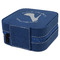 High Heels Travel Jewelry Boxes - Leather - Navy Blue - View from Rear