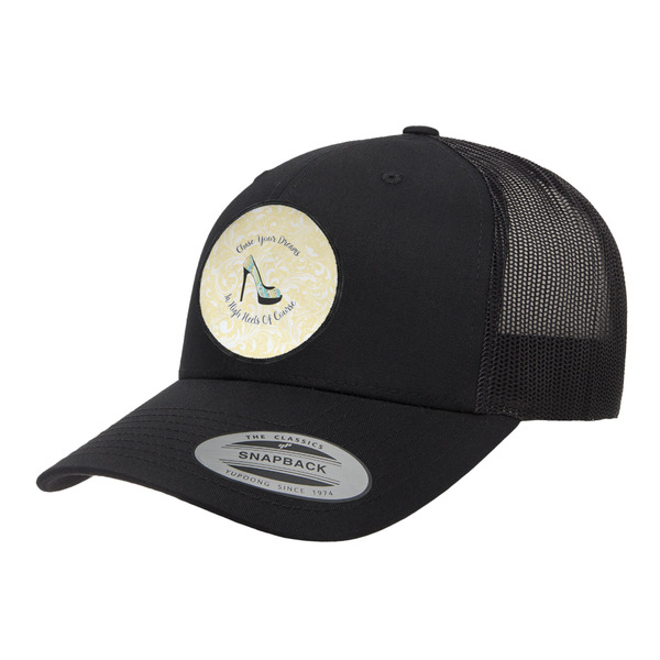 Custom High Heels Trucker Hat - Black