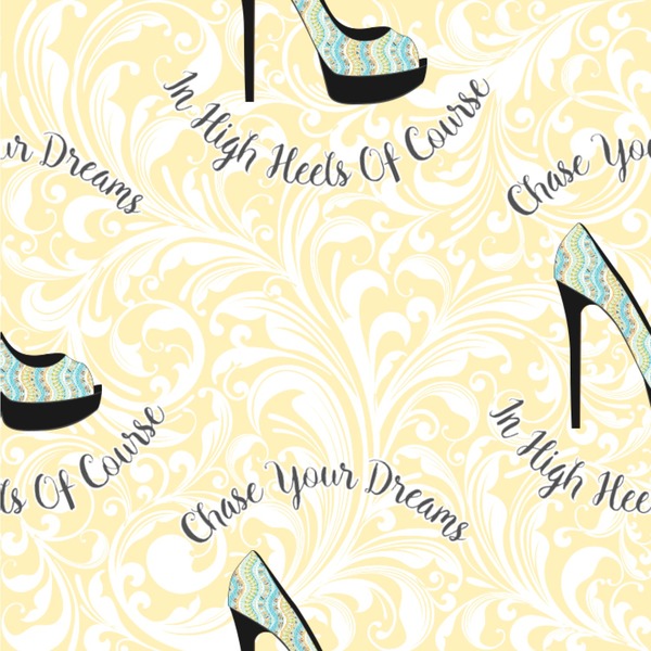 Custom High Heels Wallpaper & Surface Covering (Water Activated 24"x 24" Sample)