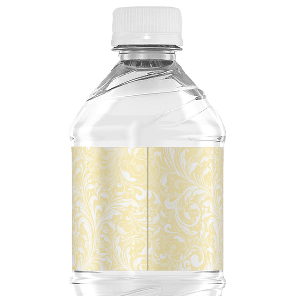 High Heels Water Bottle Label - Back View