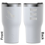 High Heels RTIC Tumbler - White - Engraved Front & Back