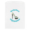 High Heels White Treat Bag - Front View
