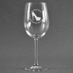 High Heels Wine Glass - Engraved