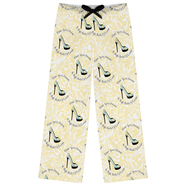 Custom High Heels Womens Pajama Pants - L