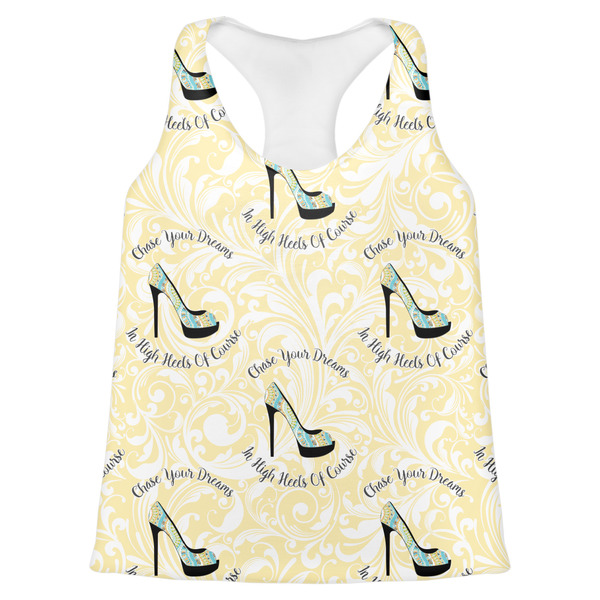 Custom High Heels Womens Racerback Tank Top - X Large