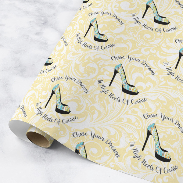 Custom High Heels Wrapping Paper Roll - Medium - Matte