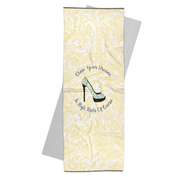 Custom High Heels Yoga Mat Towel