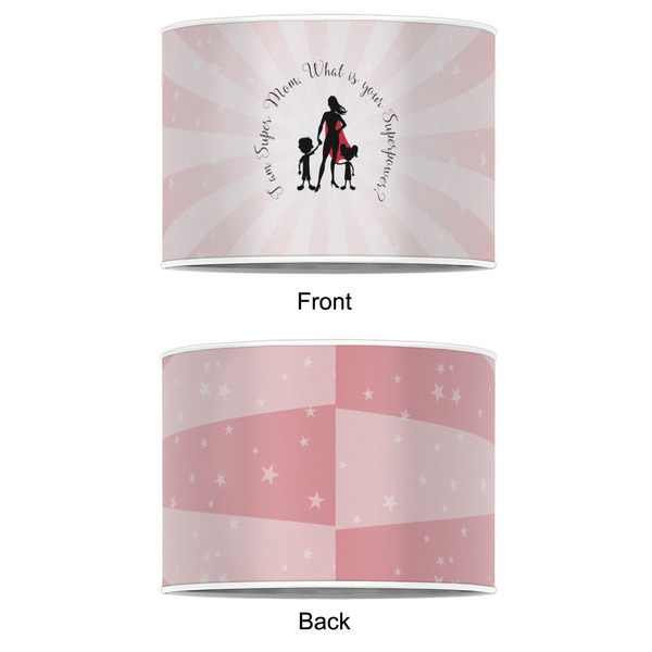 Super Mom 12" Drum Lampshade - APPROVAL (Poly Film)