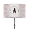 Super Mom 12" Drum Lampshade - ON STAND (Poly Film)