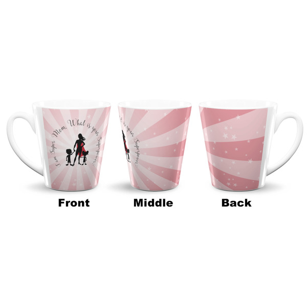 Super Mom 12 Oz Latte Mug - Approval