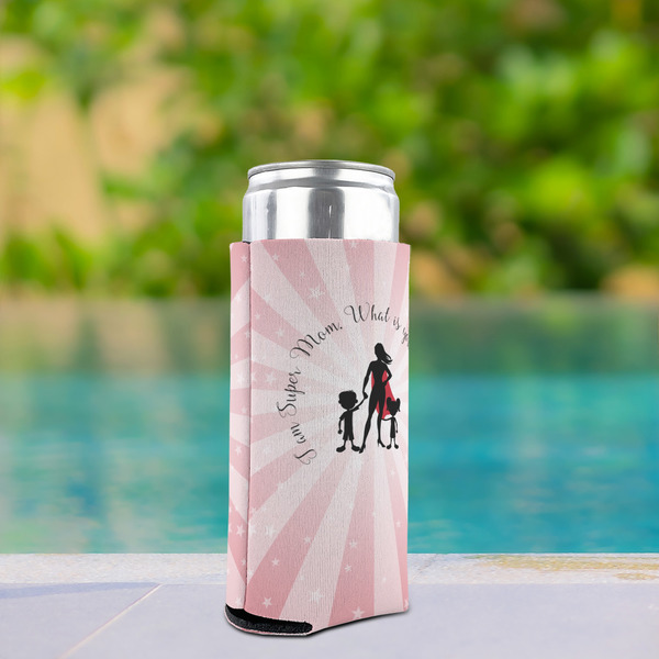 Super Mom Can Cooler - Tall 12oz - In Context